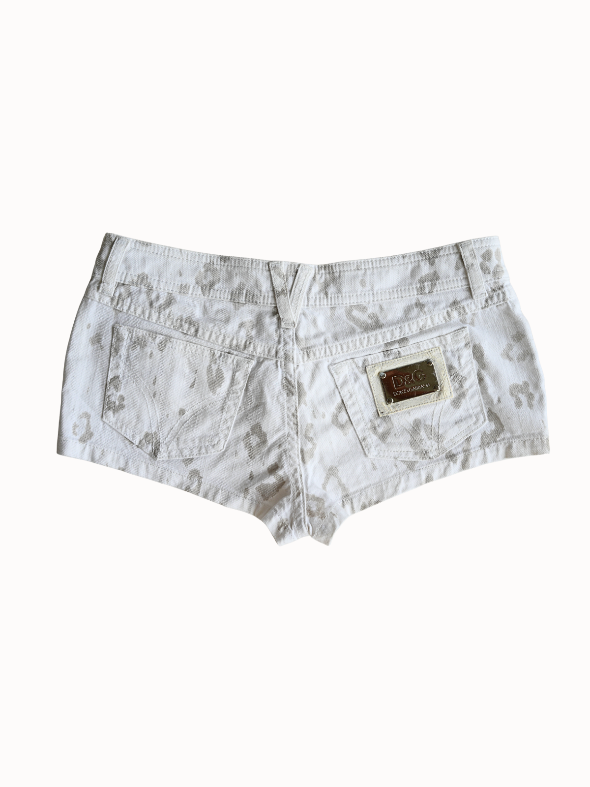 Snow Cheetah Shorts – S