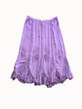 Lavender Whirl Skirt - L/XL