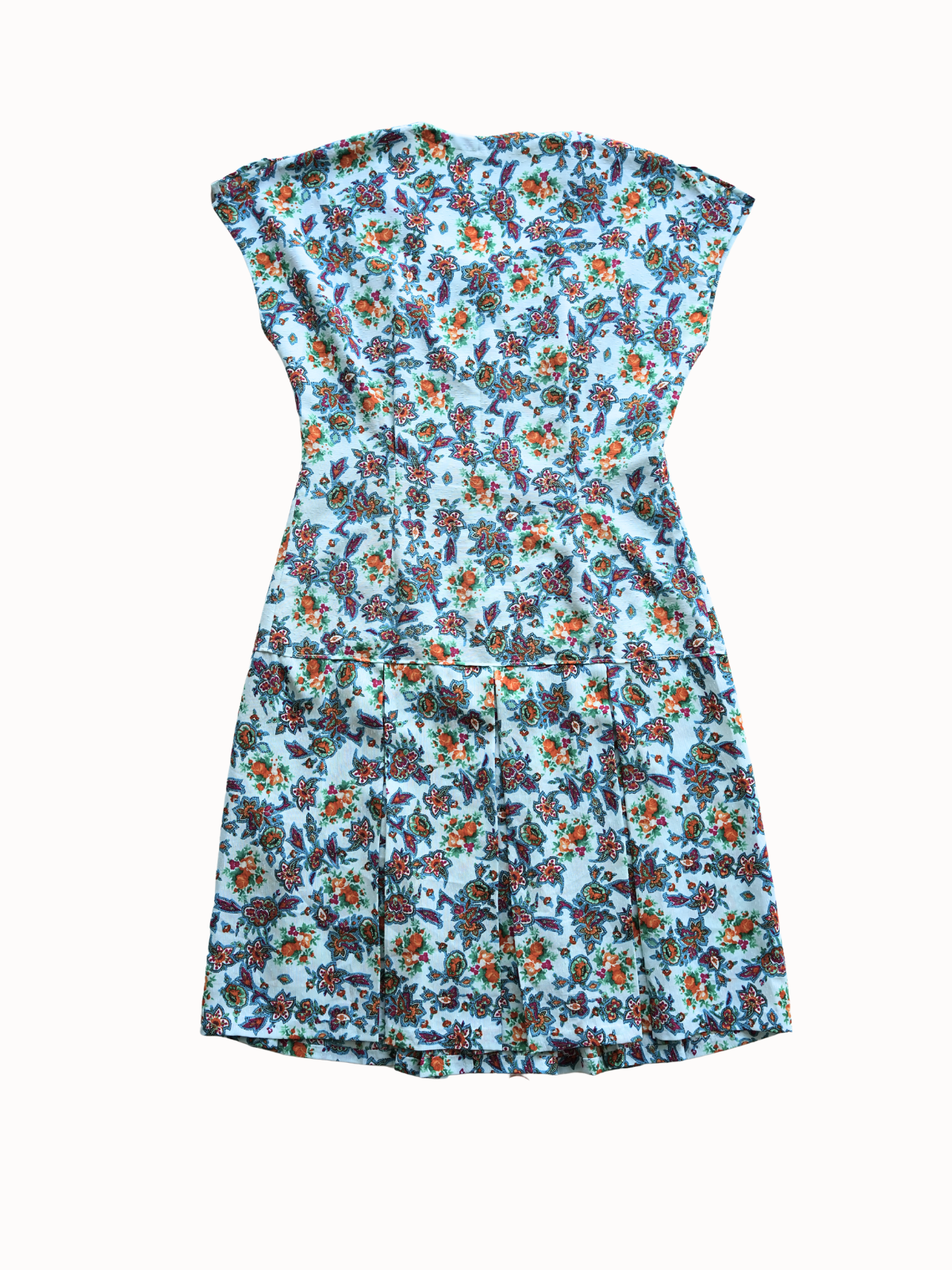 Blommig Kleid - M